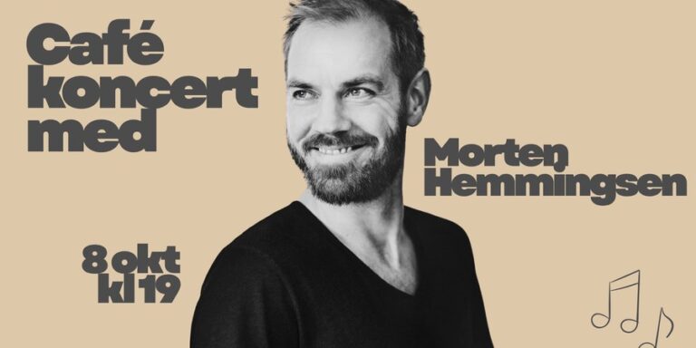 Cafékoncert med Morten Hemmingsen